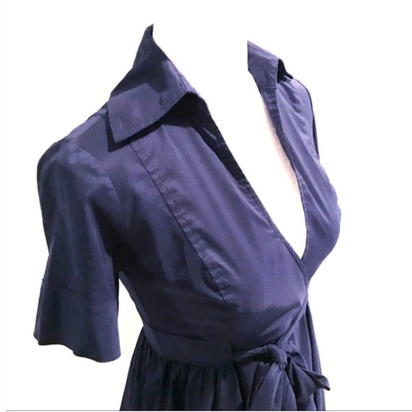 Diane von Fürstenberg Navy Dress - Picture 4 of 6